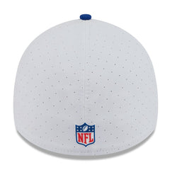 New York Giants New Era 2025 NFL Training Camp 39THIRTY Flex Hat White/Royal