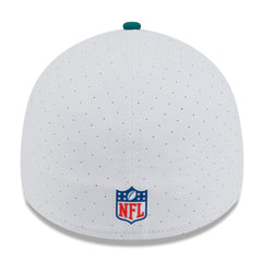 New York Jets New Era 2025 NFL Training Camp 39THIRTY Flex Hat White/Green
