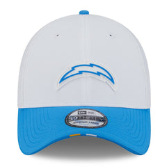 Los Angeles Chargers New Era 2025 NFL Training Camp 39THIRTY Flex Hat White/Powder Blue