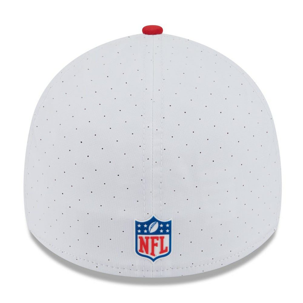 Kansas City Chiefs New Era 2025 NFL Training Camp 39THIRTY Flex Hat White/Red