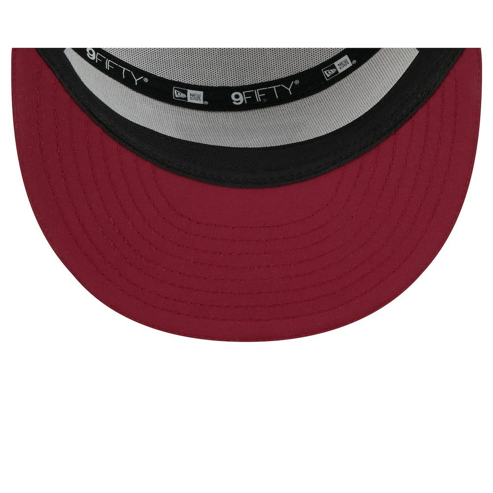 Washington Commanders New Era 2025 NFL Training Camp Split Panel 9FIFTY Snapback Hat White/Burgundy