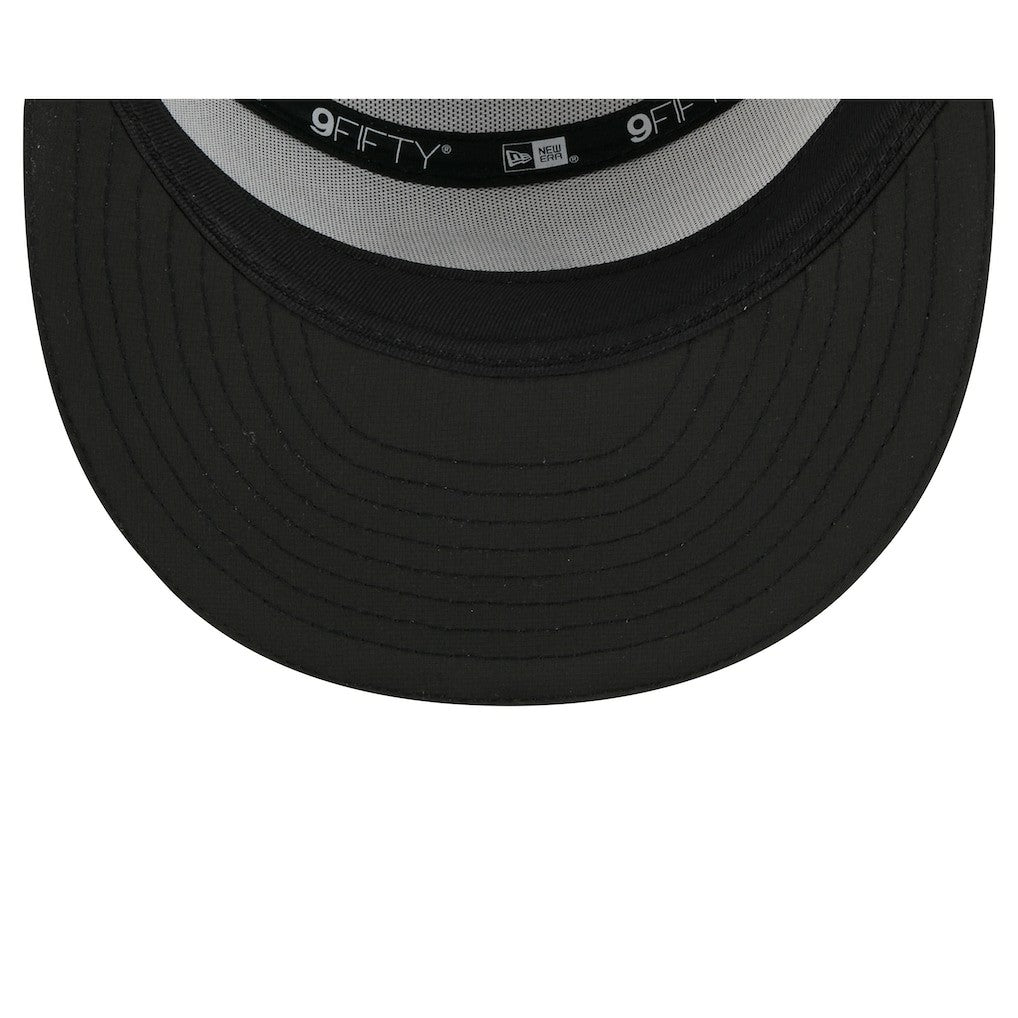 Pittsburgh Steelers New Era 2025 NFL Training Camp Split Panel 9FIFTY Snapback Hat White/Black