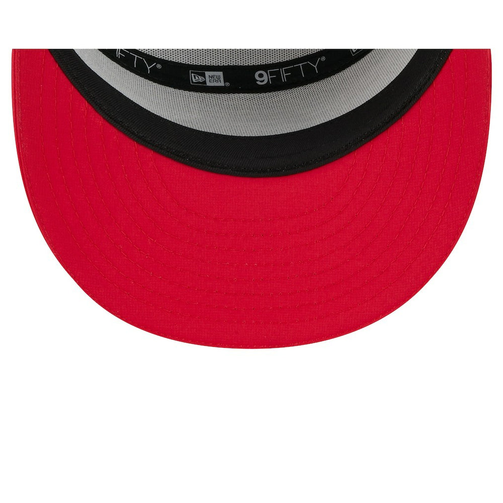 Kansas City Chiefs New Era 2025 NFL Training Camp Split Panel 9FIFTY Snapback Hat White/Red
