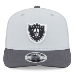 Las Vegas Raiders New Era 2025 NFL Training Camp 9SEVENTY Adjustable Hat Gray/Graphite