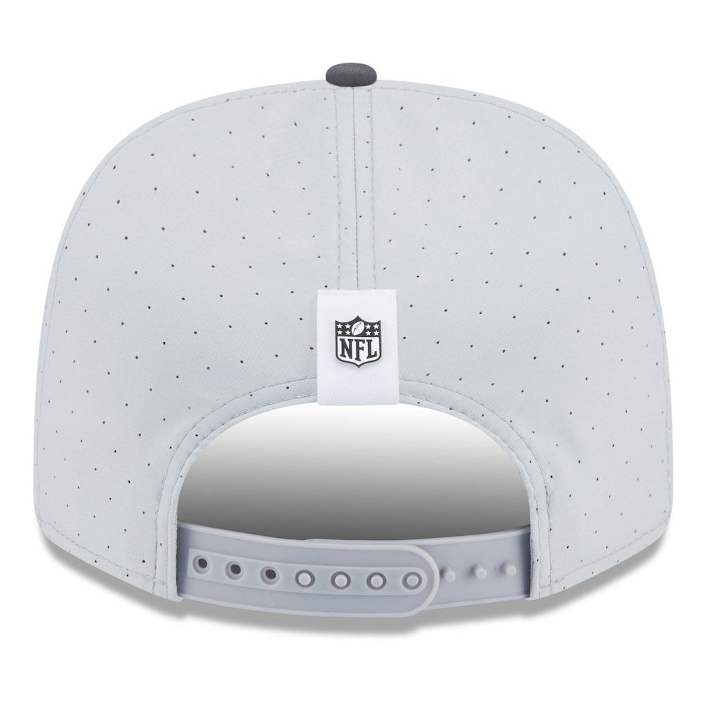 Las Vegas Raiders New Era 2025 NFL Training Camp 9SEVENTY Adjustable Hat Gray/Graphite