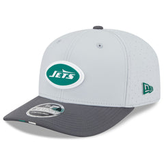 New York Jets New Era 2025 NFL Training Camp 9SEVENTY Adjustable Hat Gray/Graphite