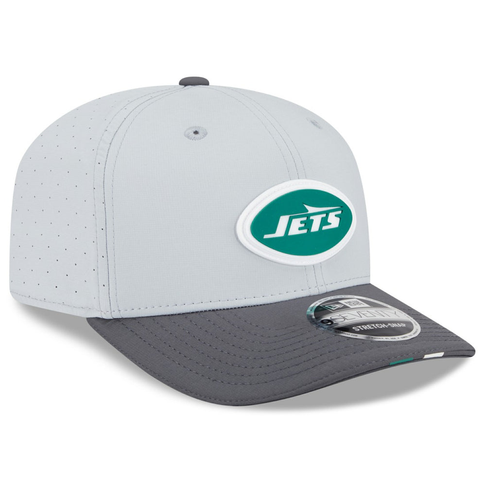 New York Jets New Era 2025 NFL Training Camp 9SEVENTY Adjustable Hat Gray/Graphite