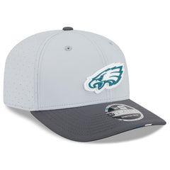 Philadelphia Eagles New Era 2025 NFL Training Camp 9SEVENTY Adjustable Hat Gray/Graphite