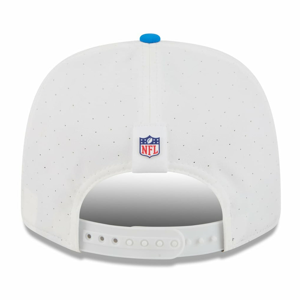 Detroit Lions New Era 2025 NFL Training Camp Throwback Logo 9SEVENTY Adjustable Hat White/Blue