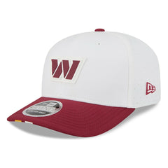 Washington Commanders New Era 2025 NFL Training Camp 9SEVENTY Adjustable Hat White/Burgundy
