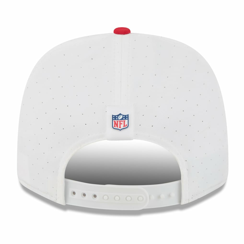 Kansas City Chiefs New Era 2025 NFL Training Camp 9SEVENTY Adjustable Hat White/Red