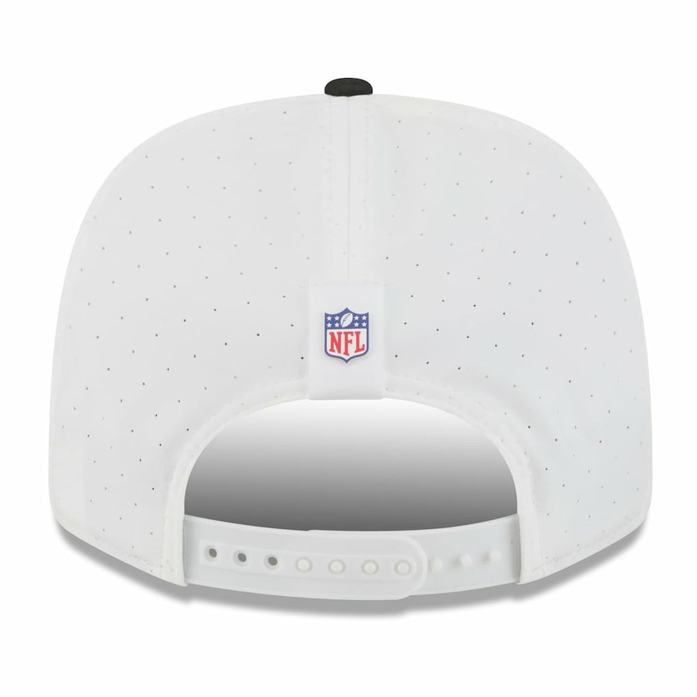 Las Vegas Raiders New Era 2025 NFL Training Camp 9SEVENTY Adjustable Hat White/Black