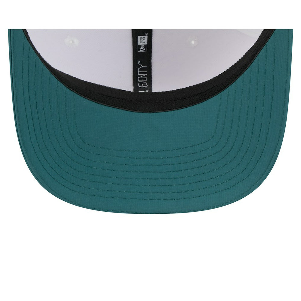 Philadelphia Eagles New Era 2025 NFL Training Camp 9SEVENTY Adjustable Hat White/Midnight Green