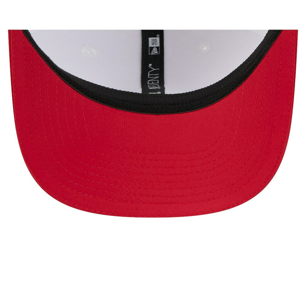 San Francisco 49ers New Era 2025 NFL Training Camp 9SEVENTY Adjustable Hat White/Scarlet