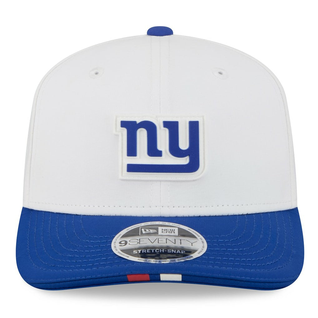 New York Giants New Era 2025 NFL Training Camp 9SEVENTY Adjustable Hat White/Royal