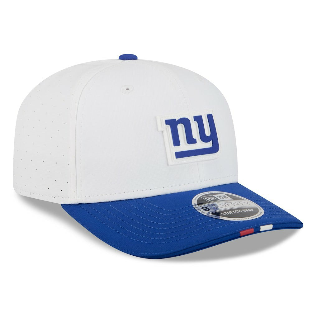 New York Giants New Era 2025 NFL Training Camp 9SEVENTY Adjustable Hat White/Royal