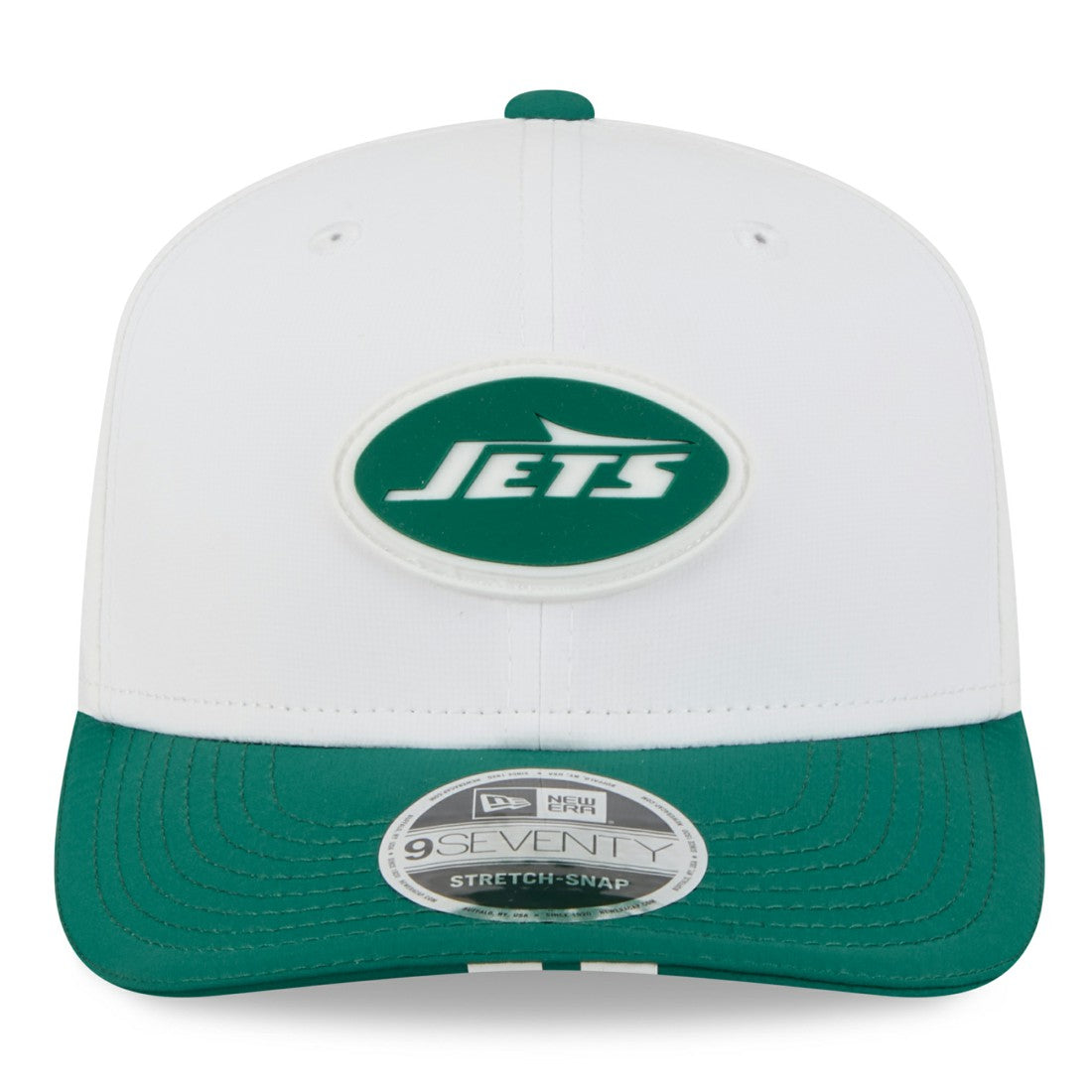 New York Jets New Era 2025 NFL Training Camp 9SEVENTY Adjustable Hat White/Green