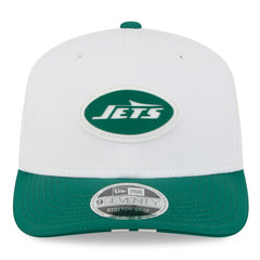 New York Jets New Era 2025 NFL Training Camp 9SEVENTY Adjustable Hat White/Green