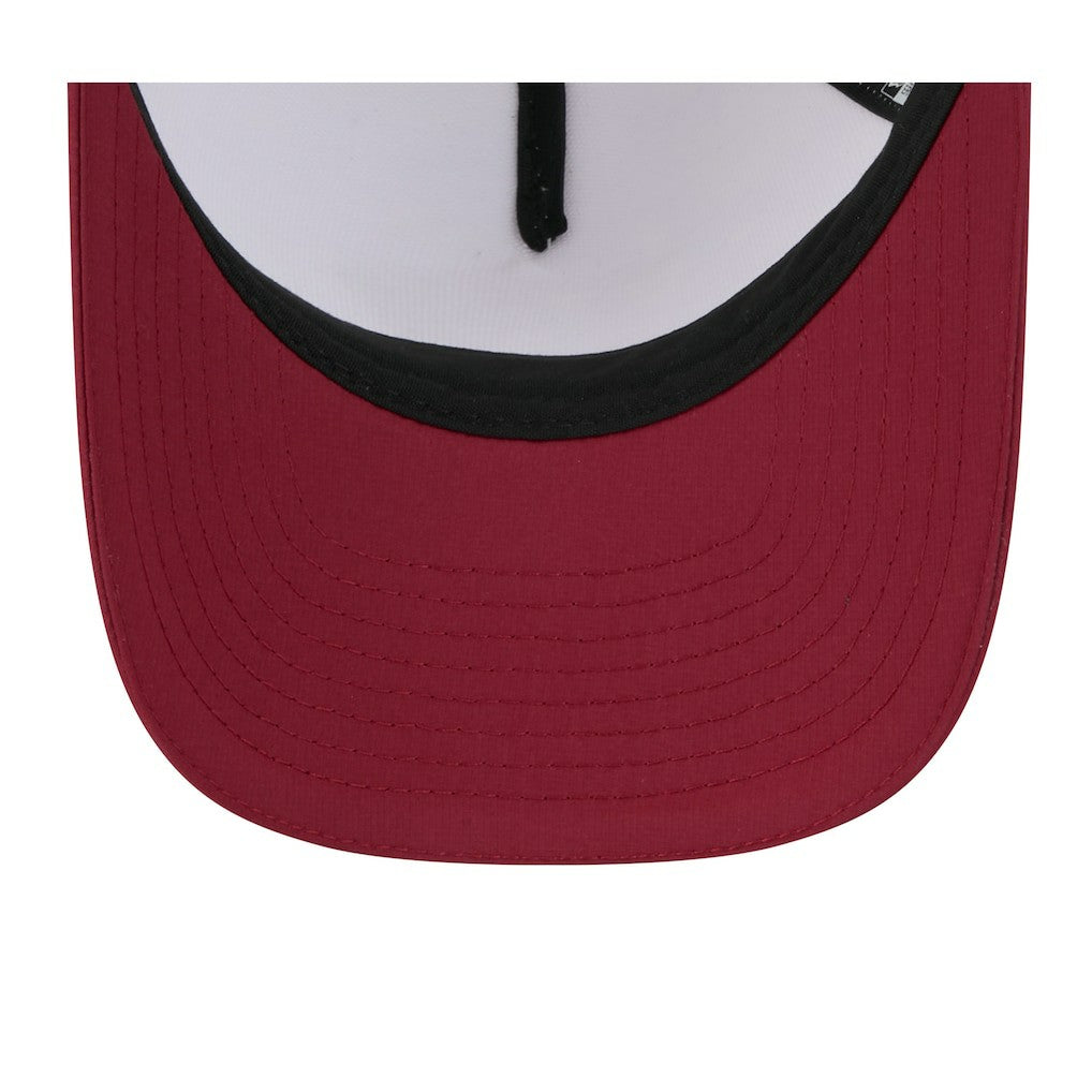 Washington Commanders New Era 2025 NFL Training Camp A-Frame 9FORTY Adjustable Hat White/Burgundy