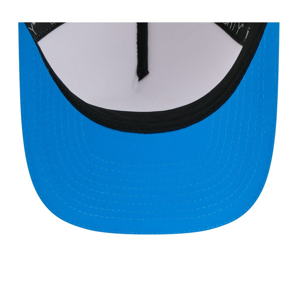 Detroit Lions New Era 2025 NFL Training Camp A-Frame 9FORTY Adjustable Hat White/Blue