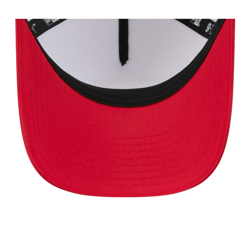 Kansas City Chiefs New Era 2025 NFL Training Camp A-Frame 9FORTY Adjustable Hat White/Red