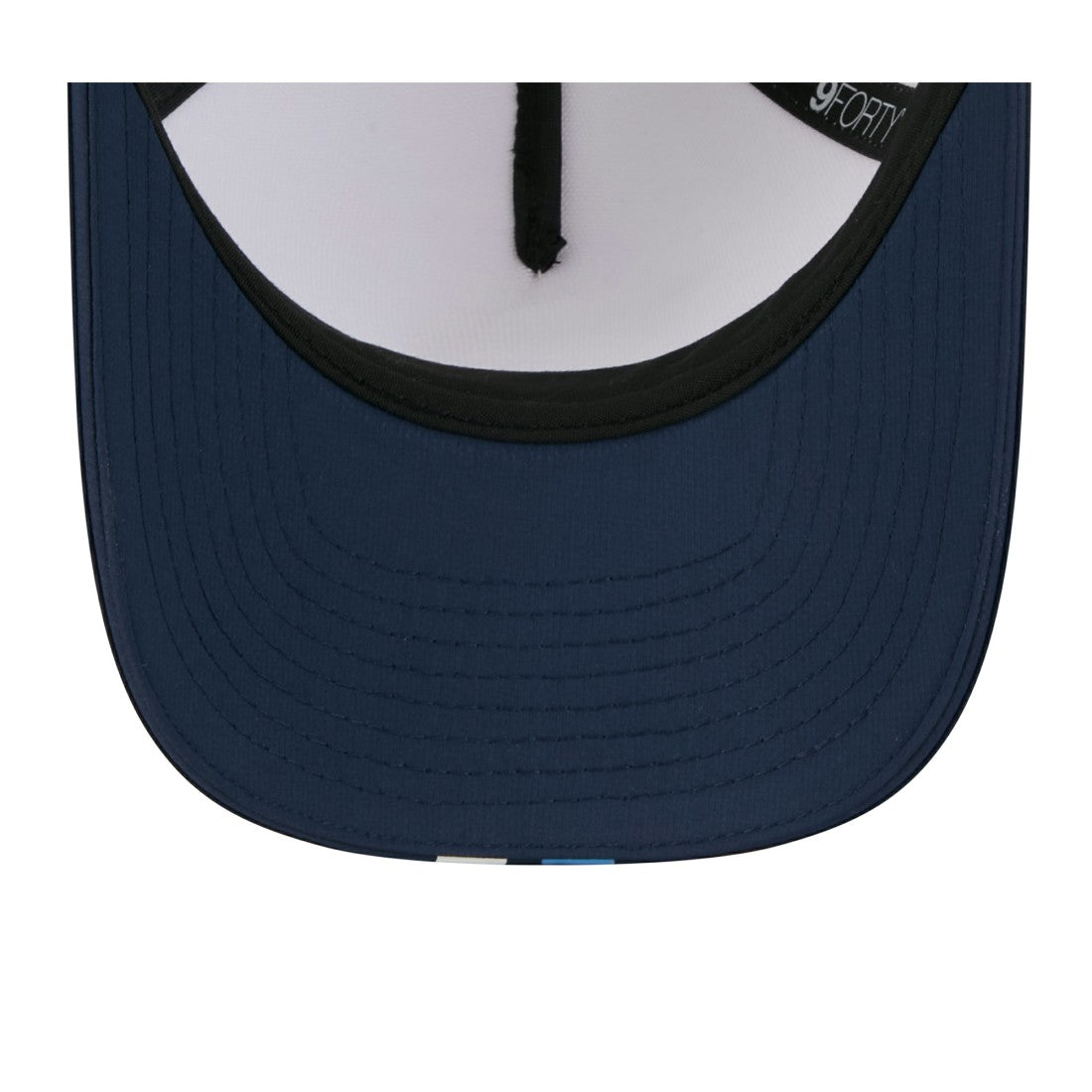 Tennessee Titans New Era 2025 NFL Training Camp A-Frame 9FORTY Adjustable Hat White/Navy