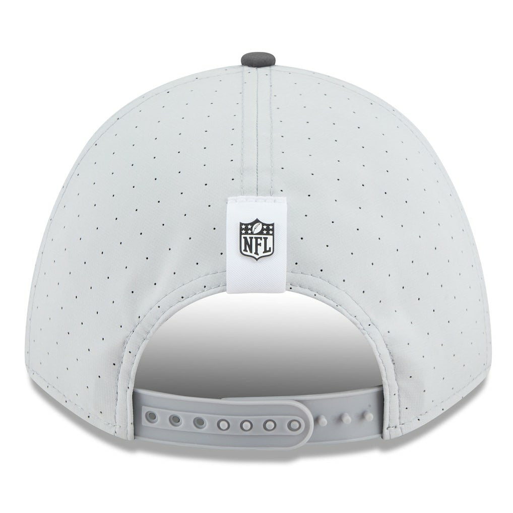 Cincinnati Bengals New Era 2025 NFL Training Camp A-Frame 9FORTY Adjustable Hat Gray/Graphite