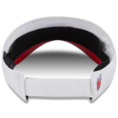 Kansas City Chiefs New Era 2025 NFL Training Camp Adjustable Visor White/Red
