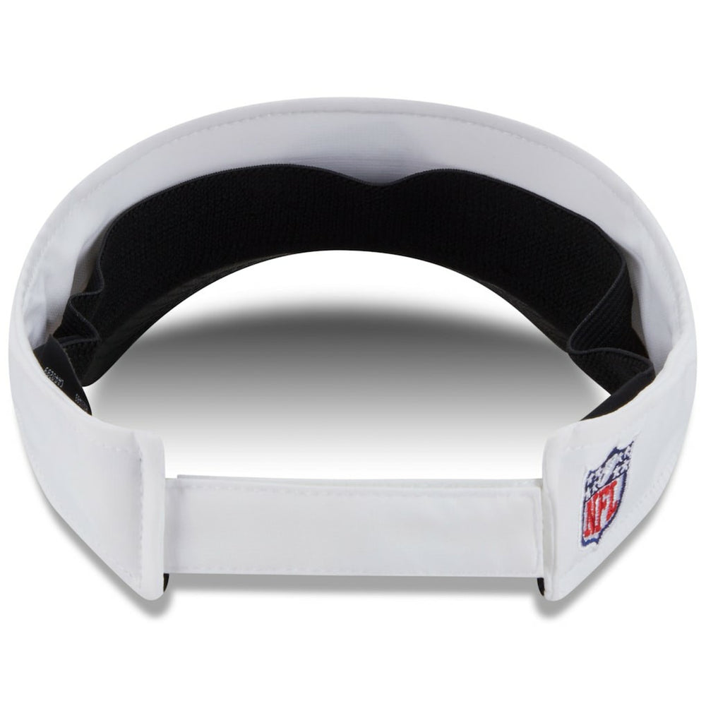 Atlanta Falcons New Era 2025 NFL Training Camp Adjustable Visor White/Black