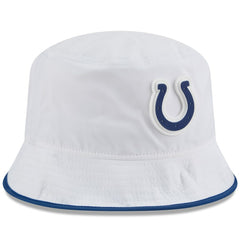 Indianapolis Colts New Era 2025 NFL Training Camp Stretch Bucket Hat White