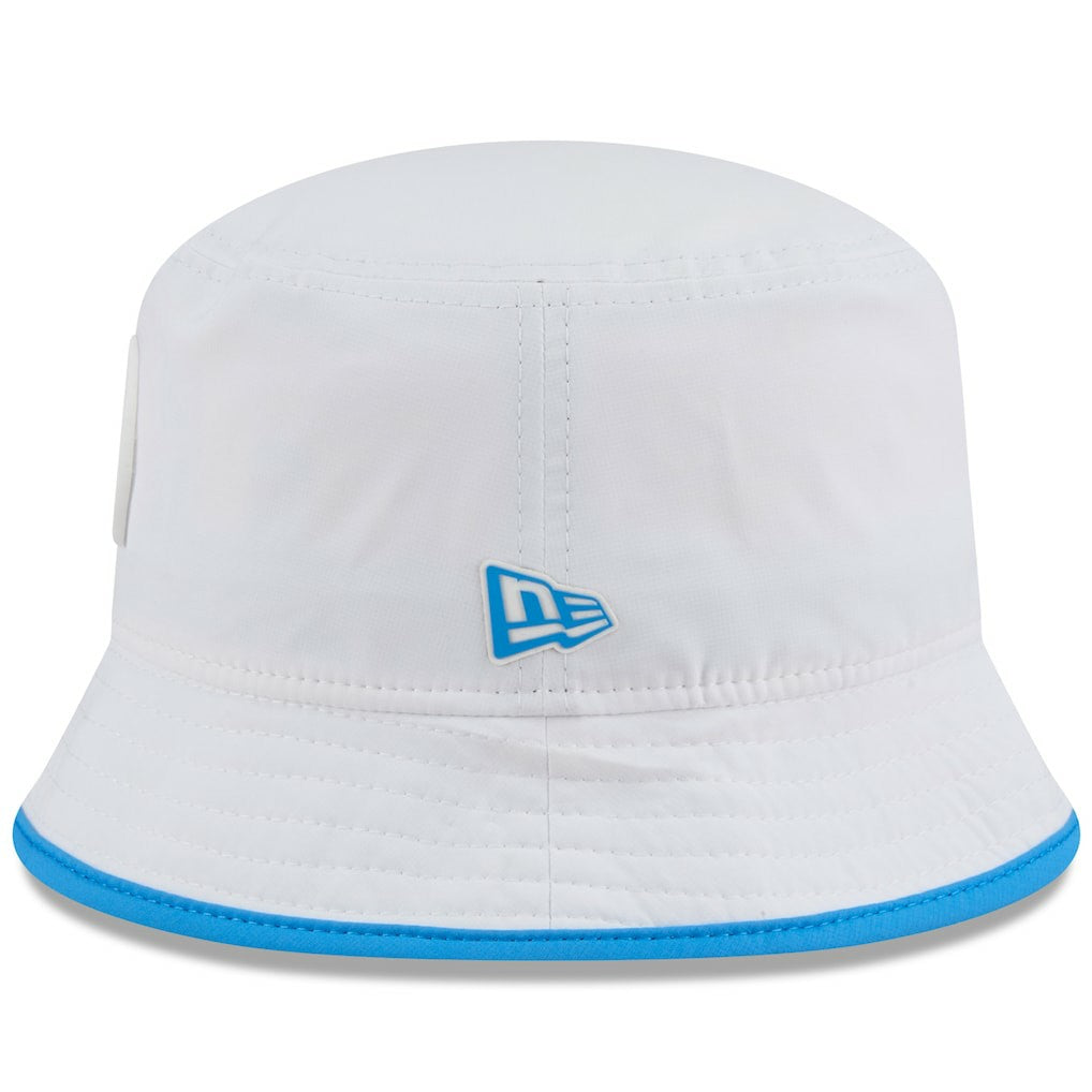 Los Angeles Chargers New Era 2025 NFL Training Camp Stretch Bucket Hat White