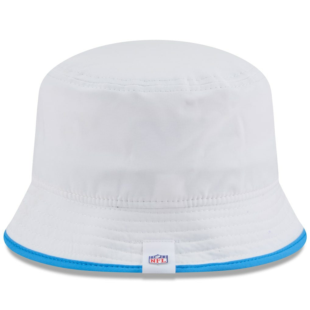 Los Angeles Chargers New Era 2025 NFL Training Camp Stretch Bucket Hat White