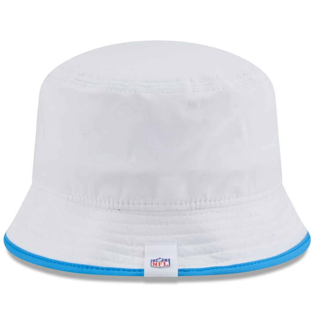 Los Angeles Chargers New Era 2025 NFL Training Camp Stretch Bucket Hat White