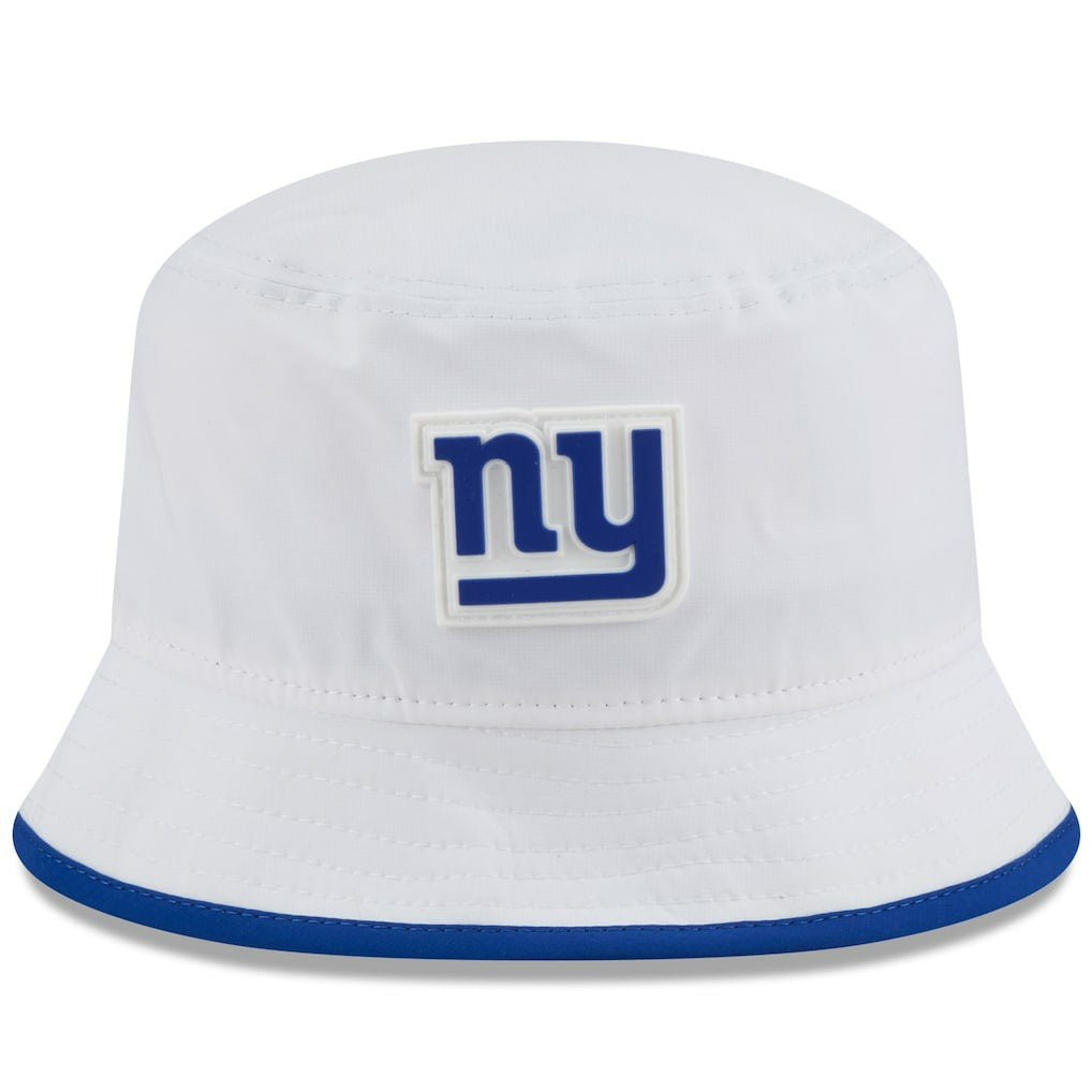 New York Giants New Era 2025 NFL Training Camp Stretch Bucket Hat White