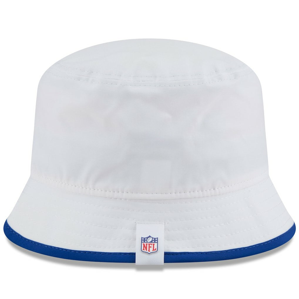 New York Giants New Era 2025 NFL Training Camp Stretch Bucket Hat White