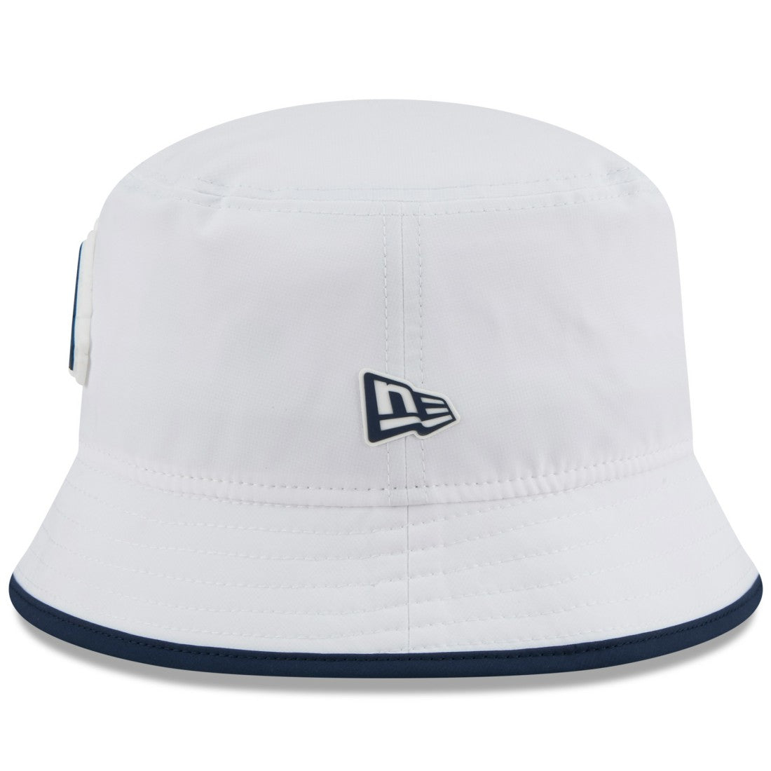 Denver Broncos New Era 2025 NFL Training Camp Stretch Bucket Hat White