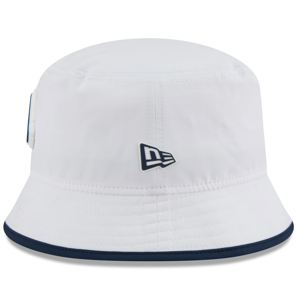 Denver Broncos New Era 2025 NFL Training Camp Stretch Bucket Hat White