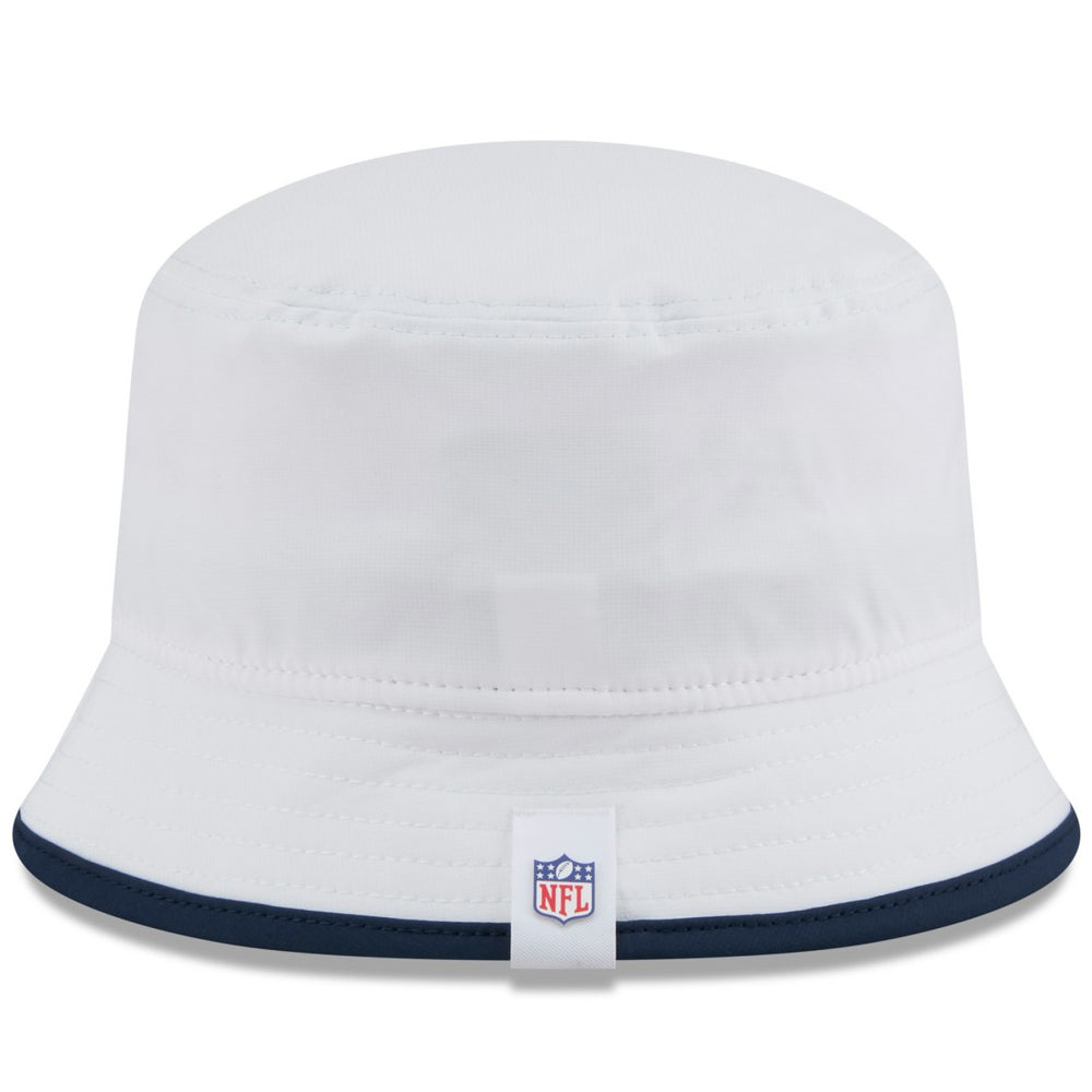 Denver Broncos New Era 2025 NFL Training Camp Stretch Bucket Hat White