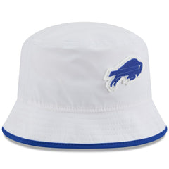 Buffalo Bills New Era 2025 NFL Training Camp Stretch Bucket Hat White