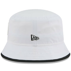 Pittsburgh Steelers New Era 2025 NFL Training Camp Stretch Bucket Hat White