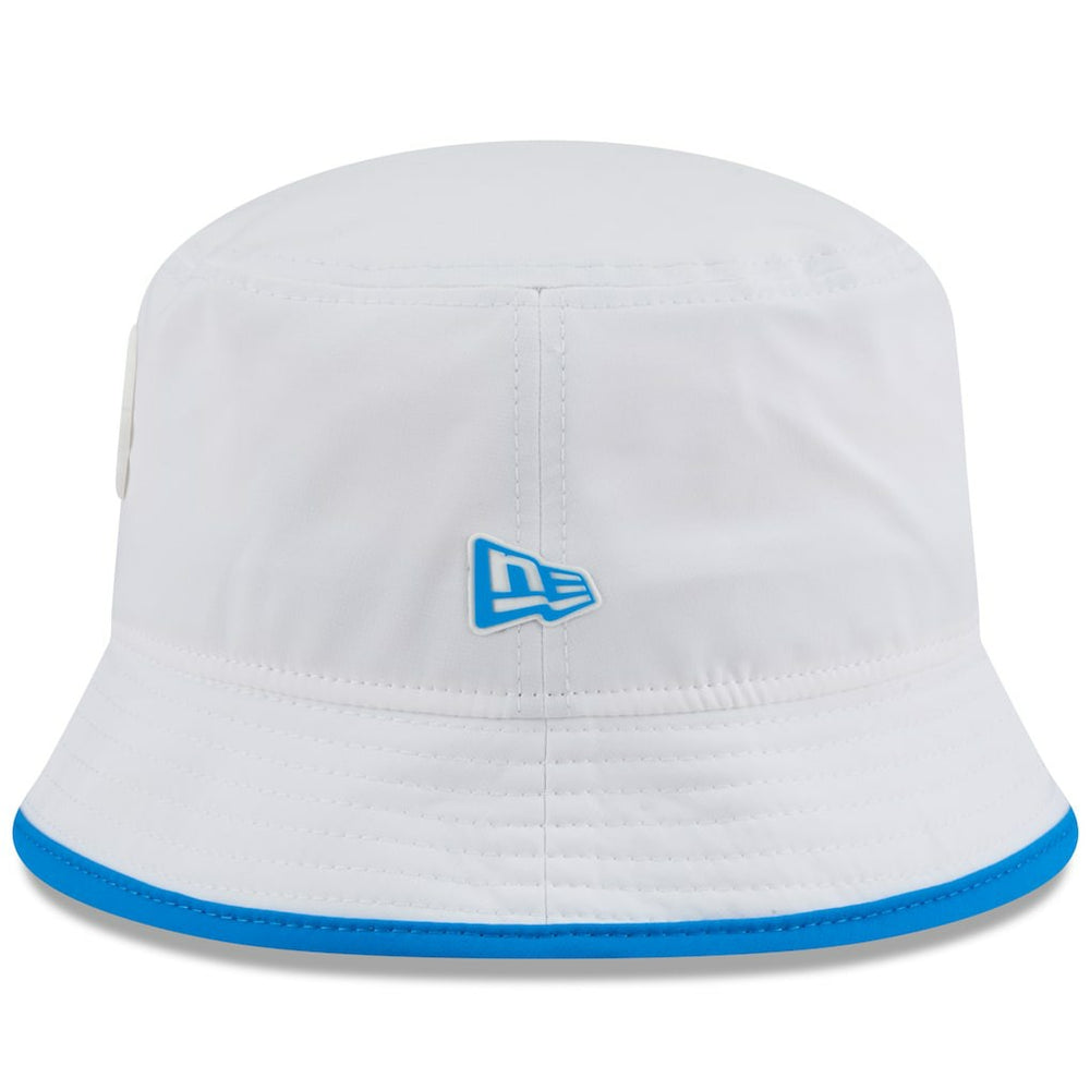Detroit Lions New Era 2025 NFL Training Camp Stretch Bucket Hat White