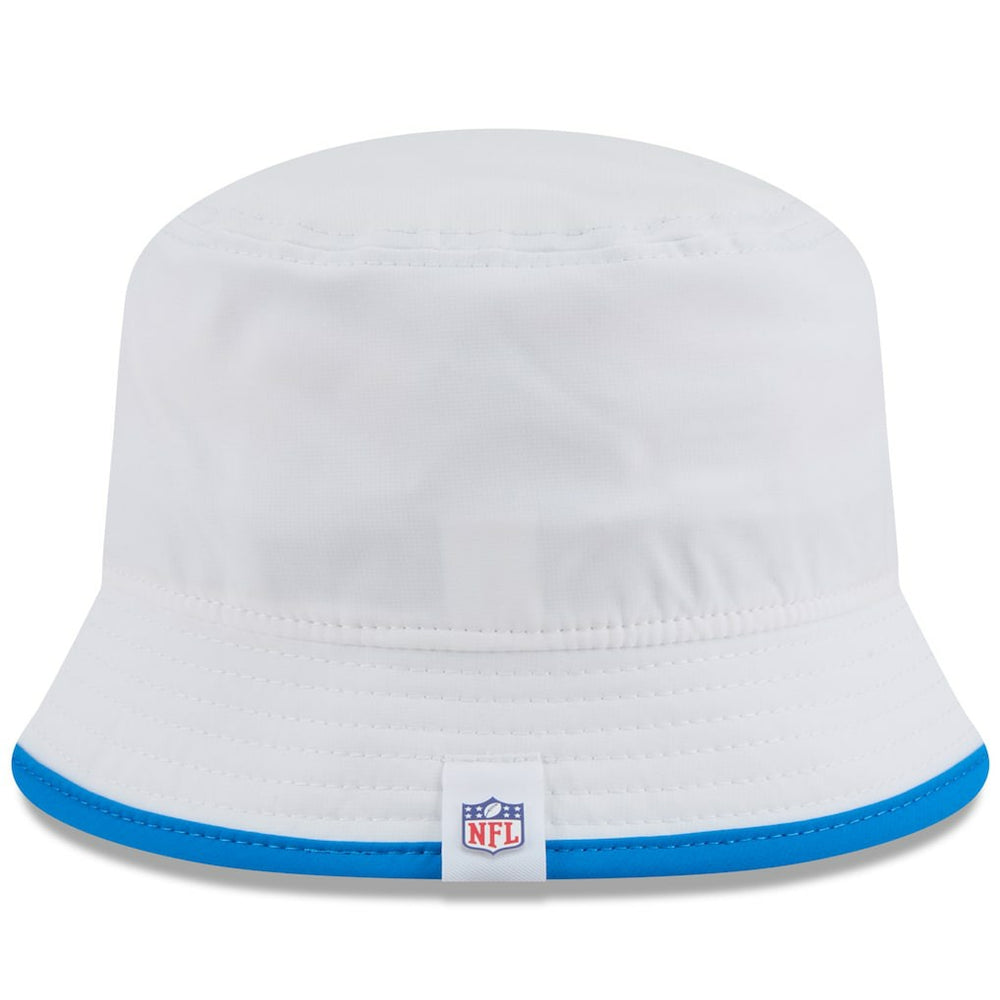 Detroit Lions New Era 2025 NFL Training Camp Stretch Bucket Hat White