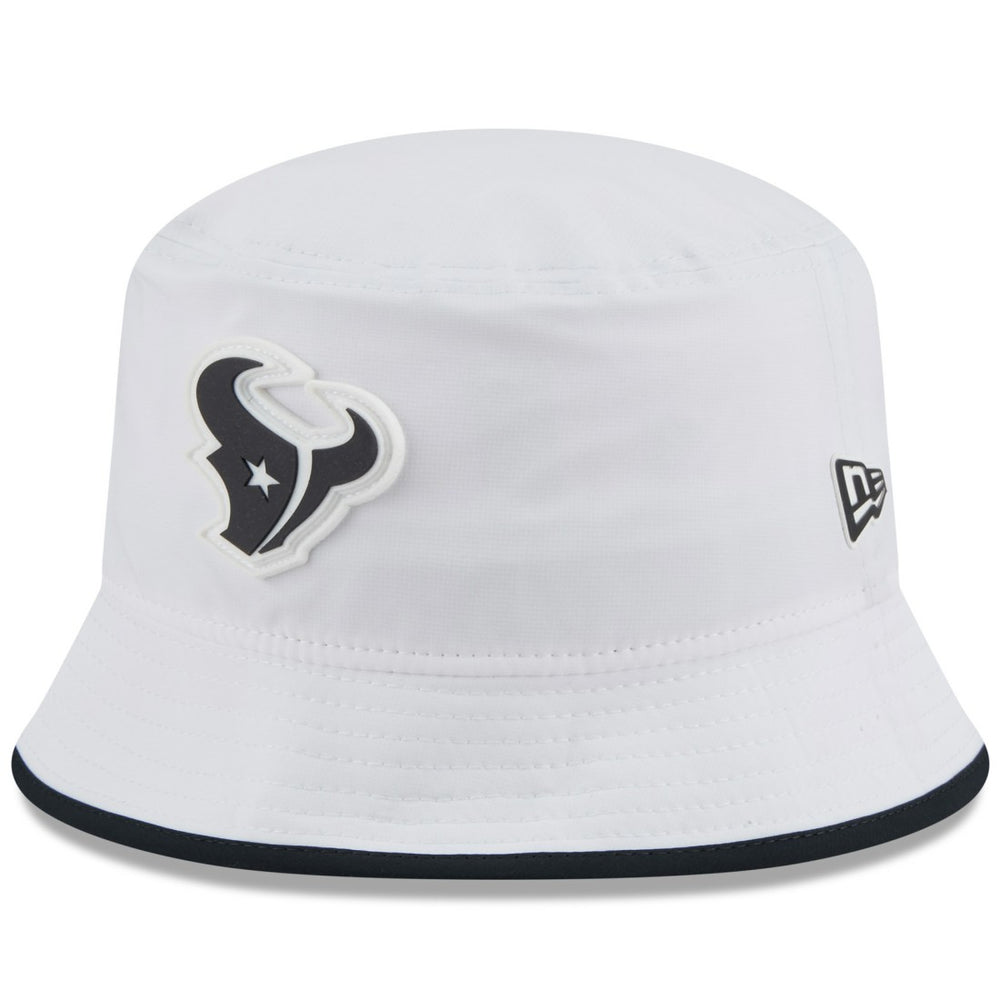 Houston Texans New Era 2025 NFL Training Camp Stretch Bucket Hat White