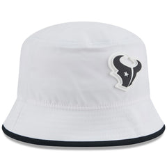 Houston Texans New Era 2025 NFL Training Camp Stretch Bucket Hat White