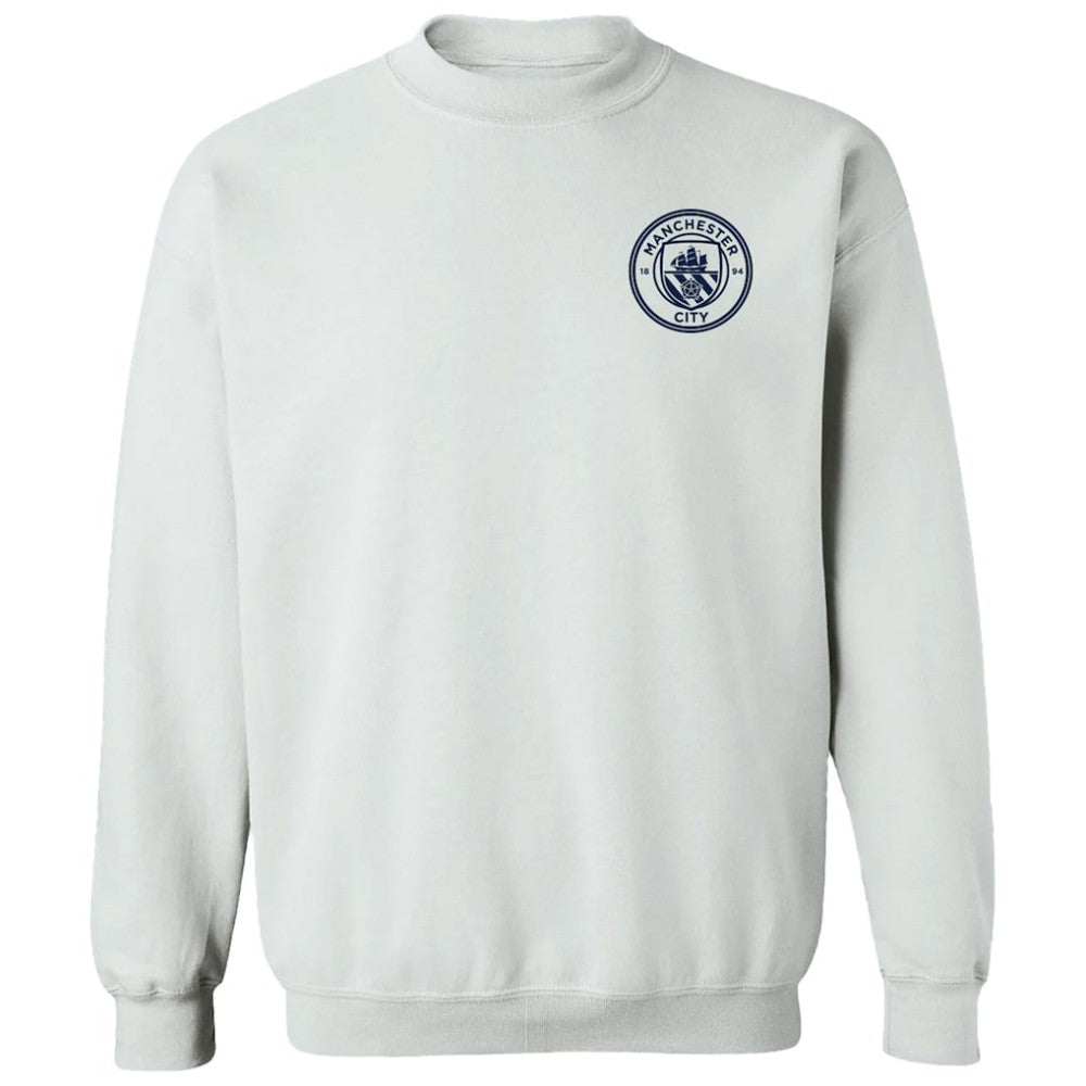 Manchester City Vive La Fete Women's Impressions Artwork Pullover Sweatshirt White shop