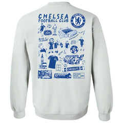 Chelsea Vive La Fete Women's Impressions Artwork Pullover Sweatshirt White sale