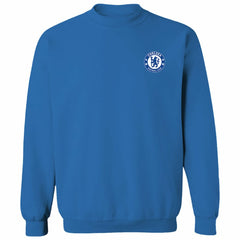 Chelsea Vive La Fete Women's Impressions Artwork Pullover Sweatshirt Blue sale
