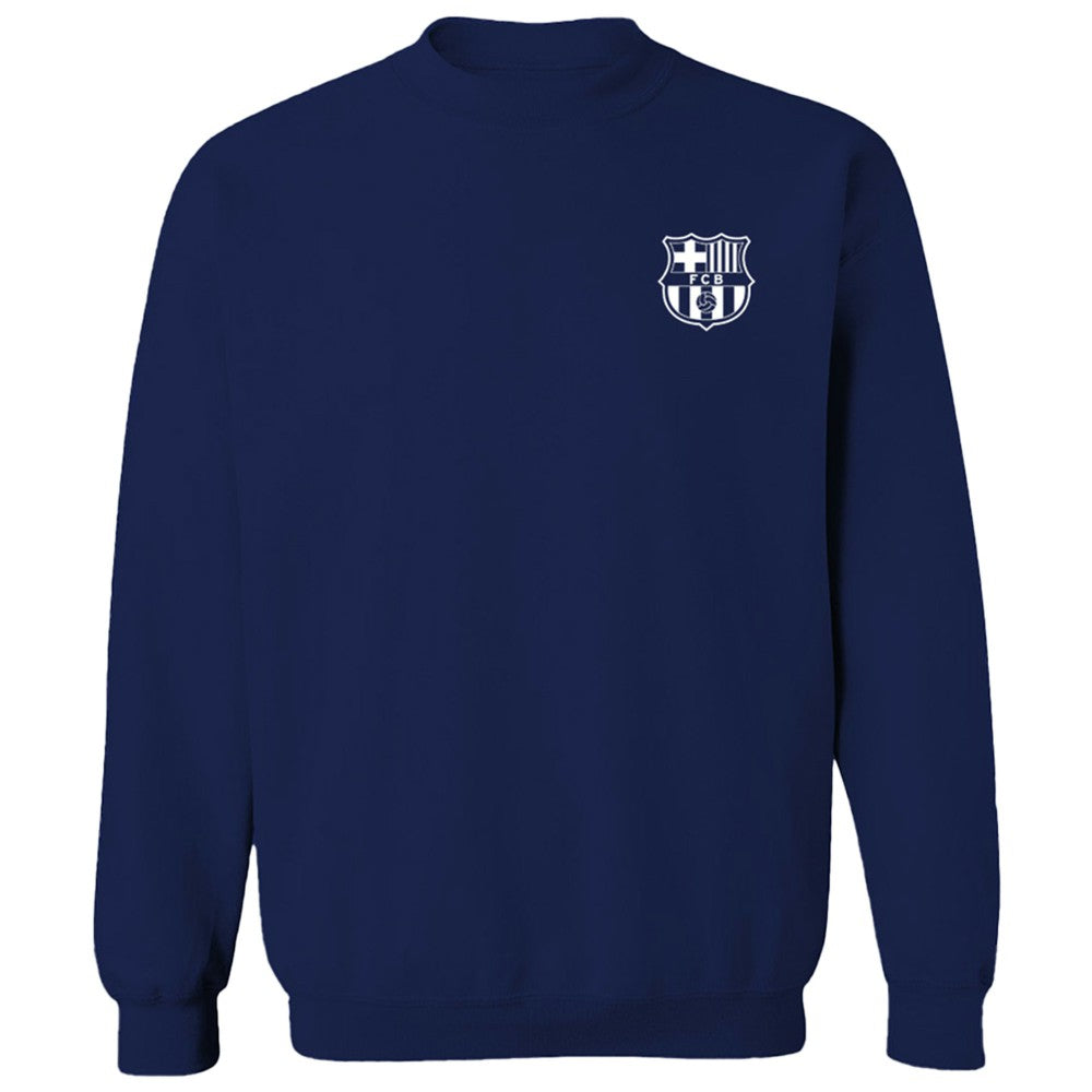 Barcelona Vive La Fete Women's Impressions Artwork Pullover Sweatshirt Navy sale