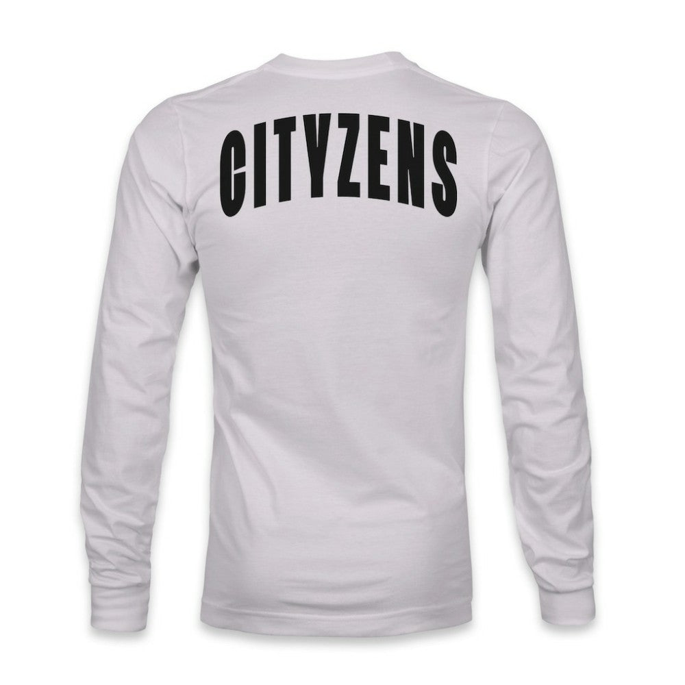 Manchester City 1863FC Back Team Arch Long Sleeve T-Shirt Gray sale