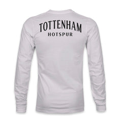 Tottenham Hotspur 1863FC Back Team Arch Long Sleeve T-Shirt Gray